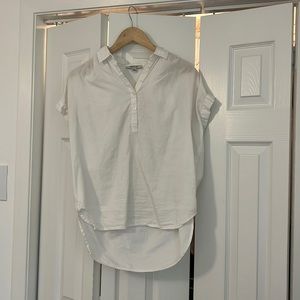 Madewell oversized collar top